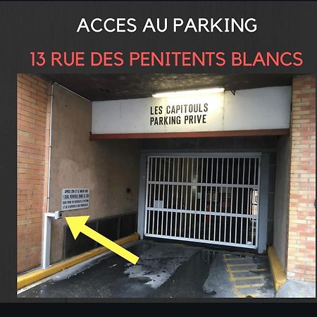 Apartamento Hyper-Centre historique avec possibilité parking Toulouse Exterior foto