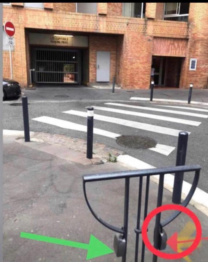 Apartamento Hyper-Centre historique avec possibilité parking Toulouse Exterior foto